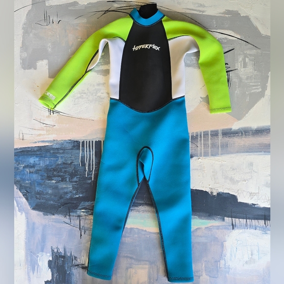 Hyperflex Wetsuit, Full Body, Size 6 Kids 3/2mm Youth Jetski Watersport - Picture 1 of 4